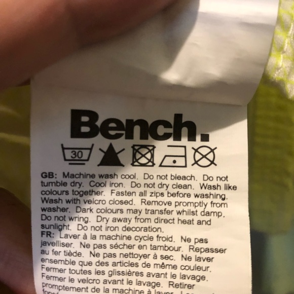 Bench BBQ hoodie zip up jacket xl womens - Picture 11 of 12